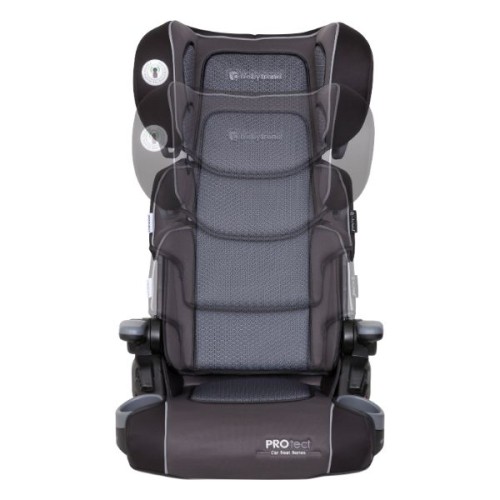 Babytrend 2-In-1 Protec Booster Seat - Grey Tech
