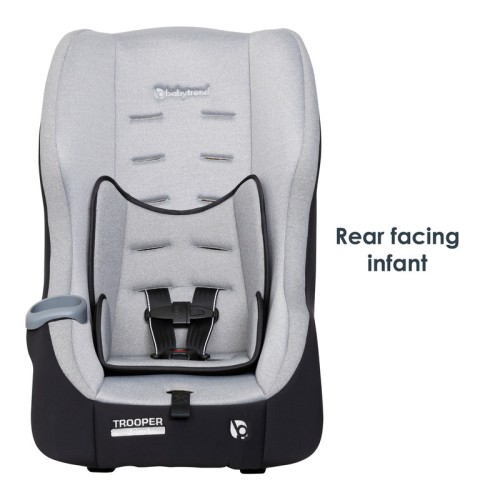 Babytrend Trooper 3-In-1 Covertible Car Seat Moondust
