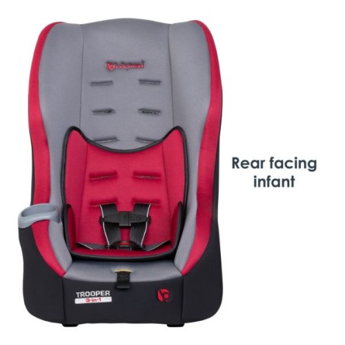 Babytrend Trooper 3-In-1 Covertible Car Seat Scooter