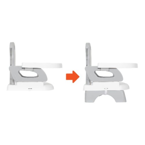 Babytrend Portable Booster Chair - Ice Grey