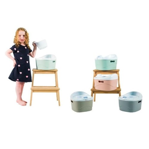 Diaper Champ One Pottychamp 3- In 1 Potty - Old Pink