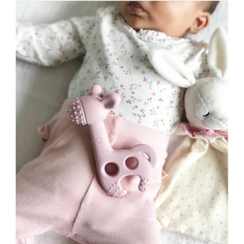 Diaper Champ One Bite Me Raff - Light Green/Solid Teether, Pack Of 1