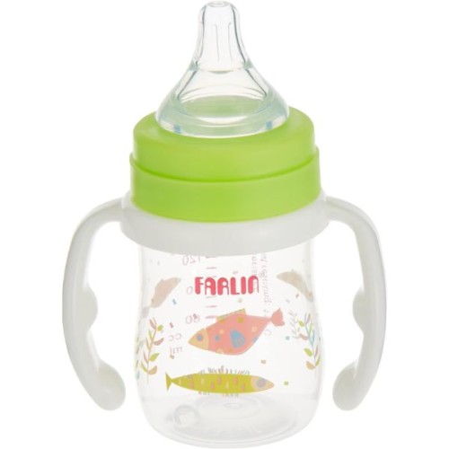 Farlin PP Feeding Bottle 150cc With Handle, Green