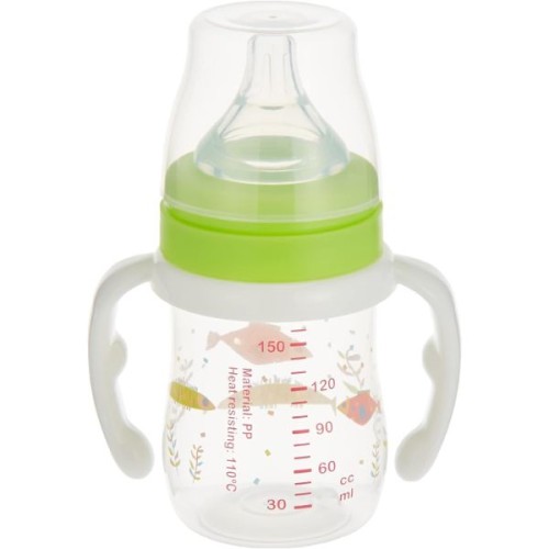 Farlin PP Feeding Bottle 150cc With Handle, Green