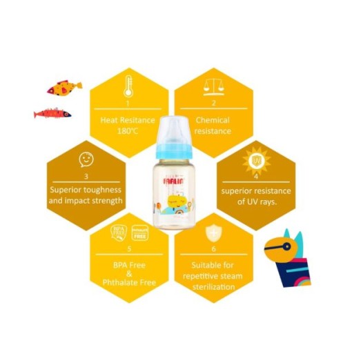 Farlin - Silky PPSU Feeding Bootle 140ml 