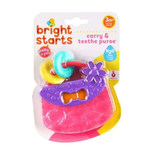 BRIGHT STARTS Carry & Teethe Purse Toy