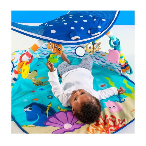 Disney Baby  Finding Nemo Mr. Ray Ocean Lights & Music Gym, Blue