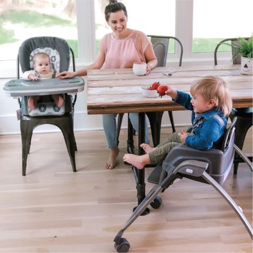 Ingenuity SmartServe 4-in-1 High Chair Clayton, Grey