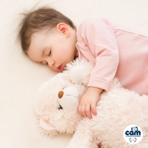 CAM Daily Plus Travel Cot Bear & Bunny, Blue