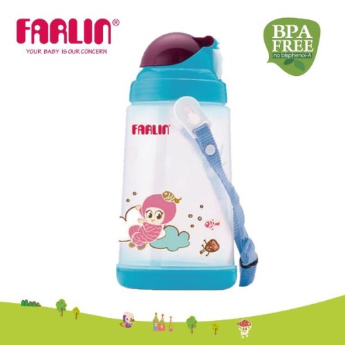 Farlin Water Flask 650ML 1pc, Pink/Blue Assorted 