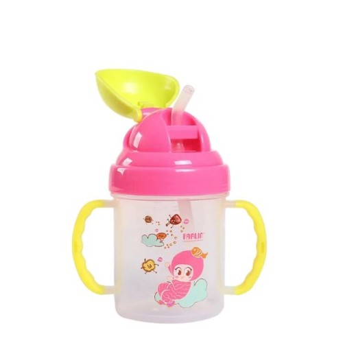 Farlin Non-spill Straw Magic cup, Pink