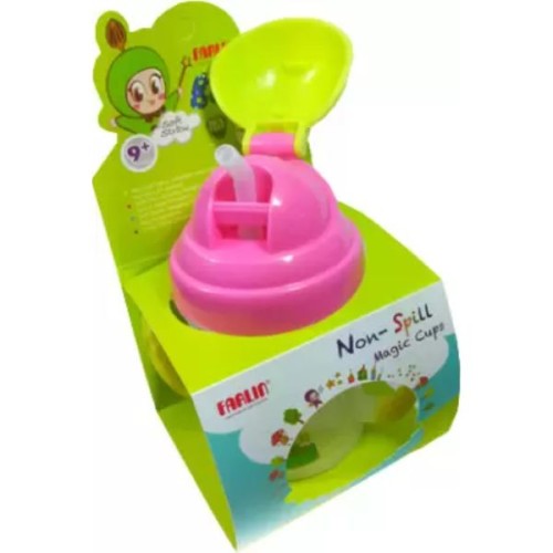 Farlin Non-spill Straw Magic cup, Pink