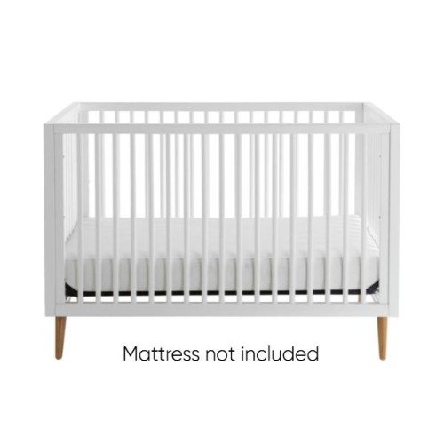 Kolcraft Roscoe 3-in-1 Convertible Crib, White
