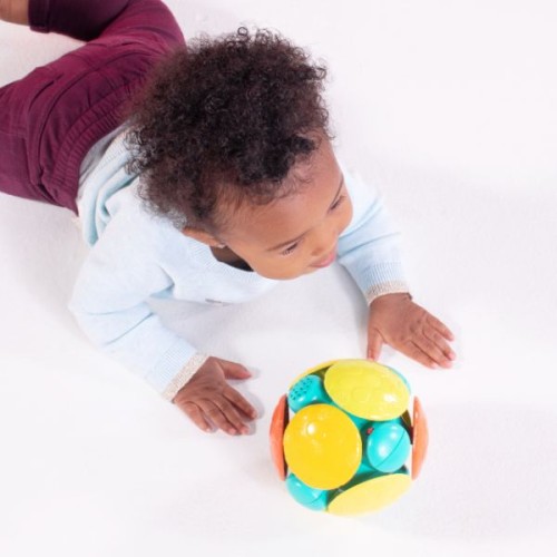 BRIGHT STARTS Wobble Bobble Crawl & Chase Ball
