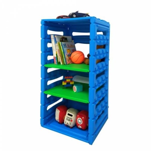 Ching Ching 2 Ply Cabinet Organizer, Blue