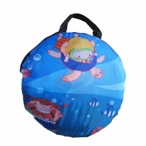 Ching Ching Ocean square play house/square + 100pcs balls 6cm Ball, Blue