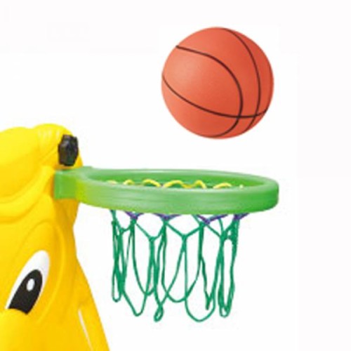 Ching Ching Rabbit Slide (137cm) with Basketball Ring - Pack of 1