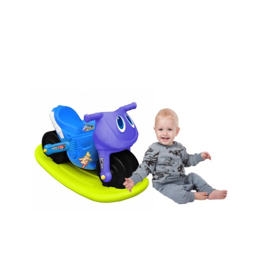 Ching Ching Jazz Rock Baby Motorcycle with Rocking Board (up to 25kgs)