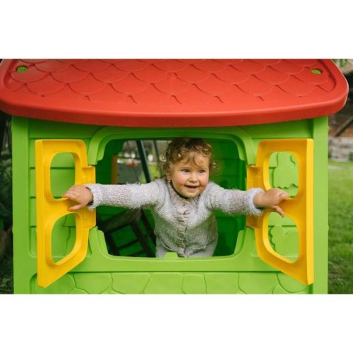 Ching Ching 2-Door Forest House - Green