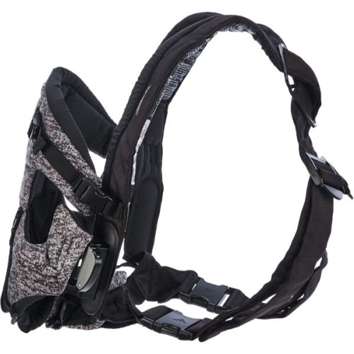 Kolcraft Cloud Cool Mesh Baby Carrier, Black/grey