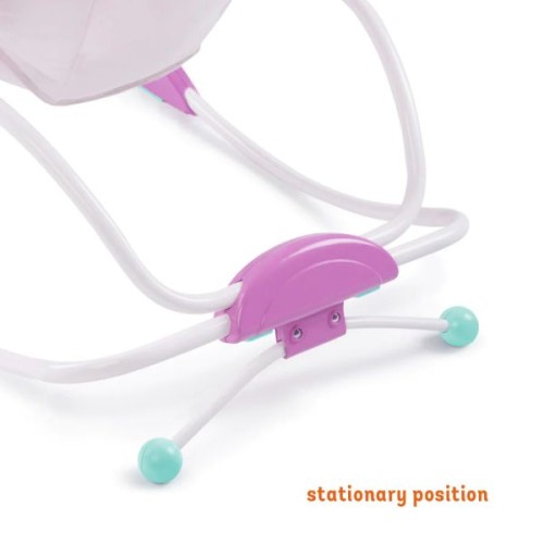 Disney Baby MINNIE MOUSE Stars & Smiles Infant to Toddler Rocker, Pink