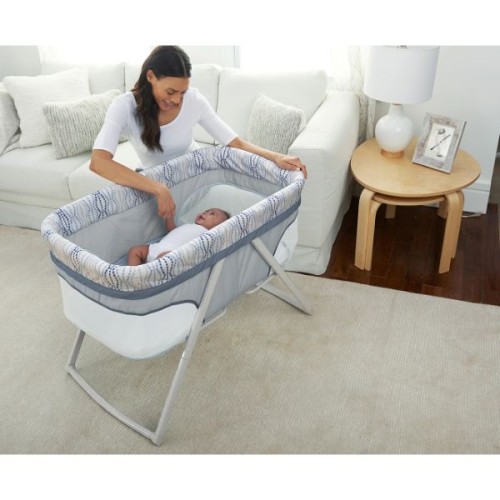 Ingenuity Fold Away Rocking Bassinet - Fletcher