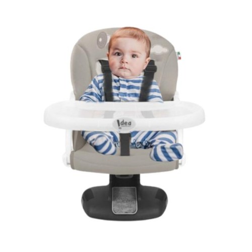 Cam - Rialzo High Chair - Brown