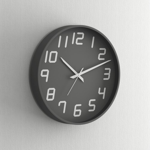 Banana large 41 cm wall clock Digitime Silent Wall Clock