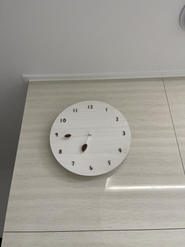 Banana 29 cm Workshop Banana Falling Leaf Poet Interior Noiseless Wall Clock