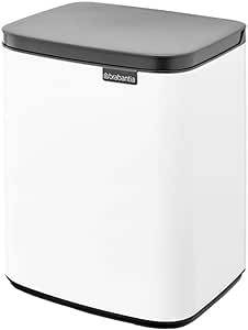 Bo Waste Bin, 12L - White