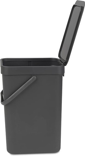 WASTE BIN SORT&GO - 12L - GREY