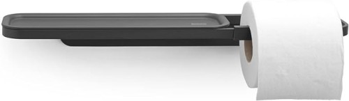 Brabantia Mindset Toilet roll holder with shelf - Grey