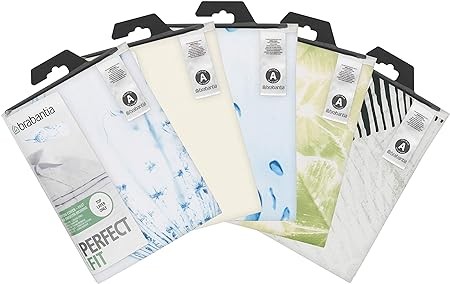 Brabantia Ironing Board Cover With 2 Mm Foam - 110 X 30, SliMLine, NEUtral Assor
