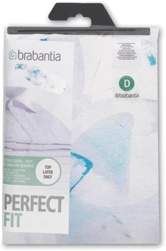 Brabantia Ironing Board Cover With 2 mm Foam 135 X 45 cm, Cotton, Nature Assorte