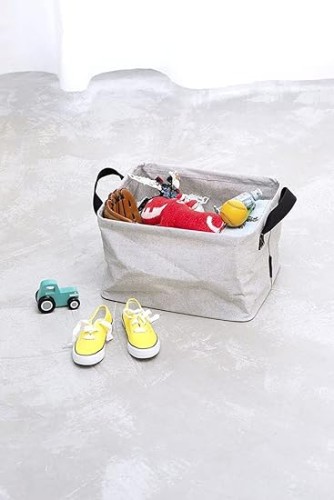 Brabantia FOLDABLE LAUNDRY BASKET GREY