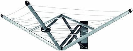 Brabantia WALLFIX ROTARYDRYER-24M SILVER