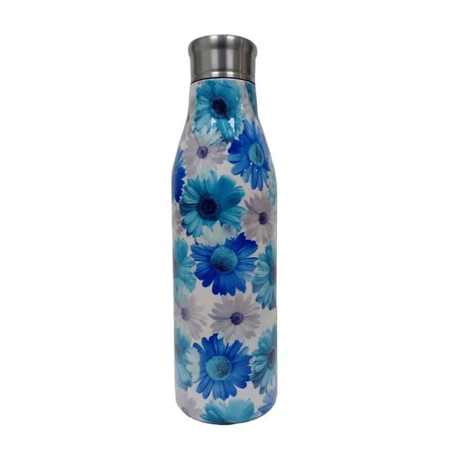 Premier Stainless Steel Color Printed Water Bottle - 750 Ml