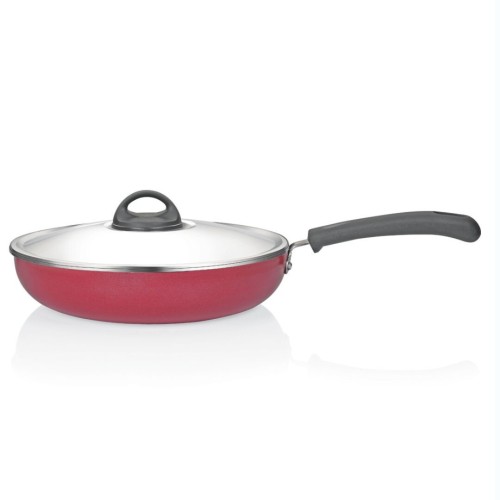 Premier Aluminium Non Stick Fry Pan Classic with Stainless Steel lid - 22 Cm