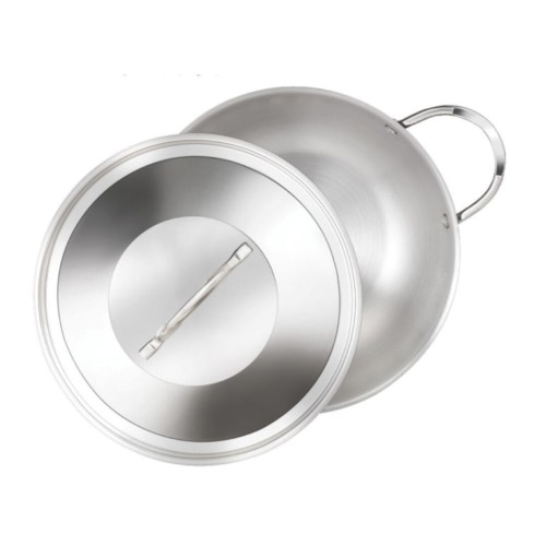 Premier 3-ply Clad Stainless Steel Kadai -30 cm