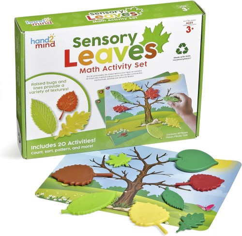 Learning Resources Sensory Leaves Math Activity Set