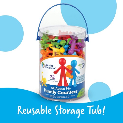 Learning Resources All About Me Family Counters® (Set of 72)