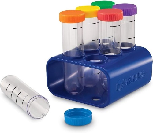 Learning Resources Primary Science® Jumbo Test Tubes with stand