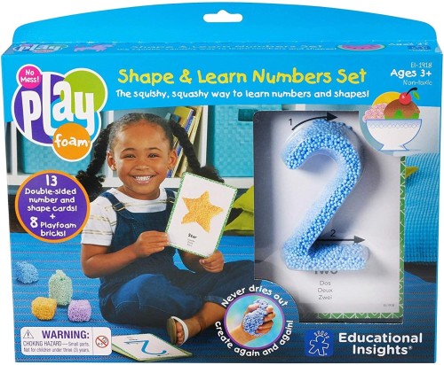 Learning Resources Playfoam® Shape  & Learn Numbers Set