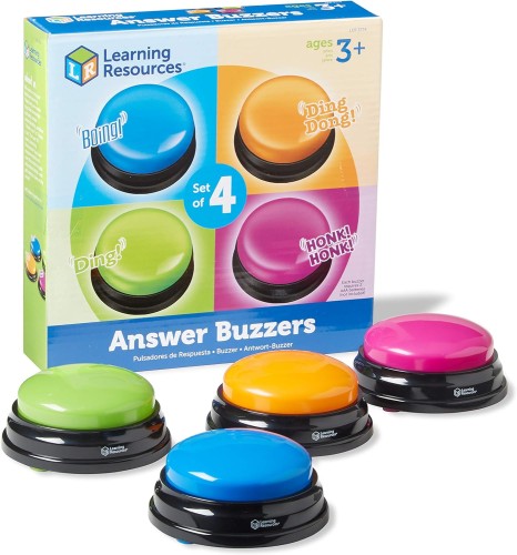 Learning Resources Answer Buzzers (Set of 4)
