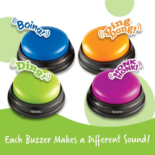 Learning Resources Answer Buzzers (Set of 4)