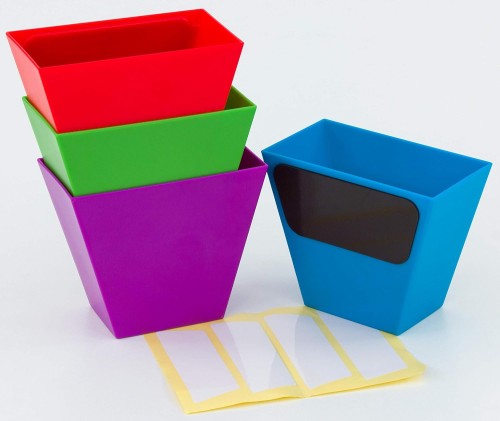 Learning Resources Magnetic Create-a-Space™ Storage Bins (Set of 4)