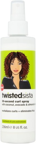 TWISTED SISTA 30 second curl spray 8oz