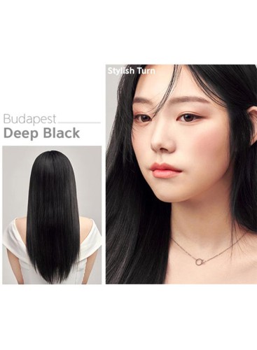 Pudding Hair Dye Ammonia Free Semi-Permanent Self Hair Dye DIY Kit Deep Black