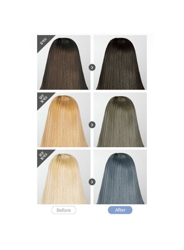 Pudding Hair Dye Hair Color Ammonia Free Self Hair Dye DIY Kit Ash Blue