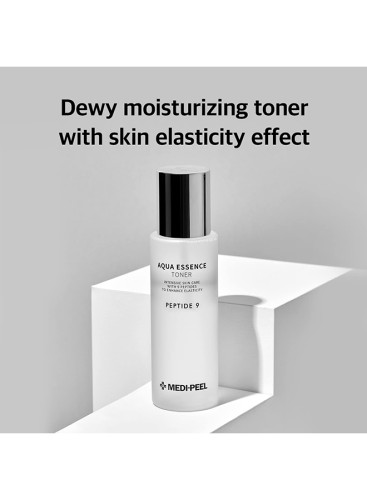 Aqua Essence Peptide 9 Toner 250ml, Anti-Aging Water Glow Up Toner, Collagen Fir